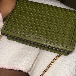 Green Micheal Kors Bag